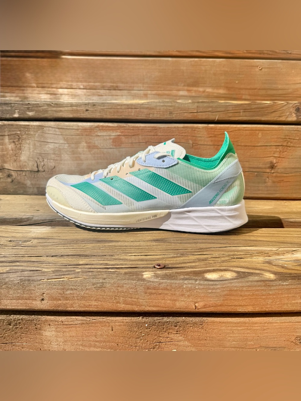 Rare Adidas Adizero Adios 7 W Sample Edition - Women’s 8 - Style HQ3692 - MINT